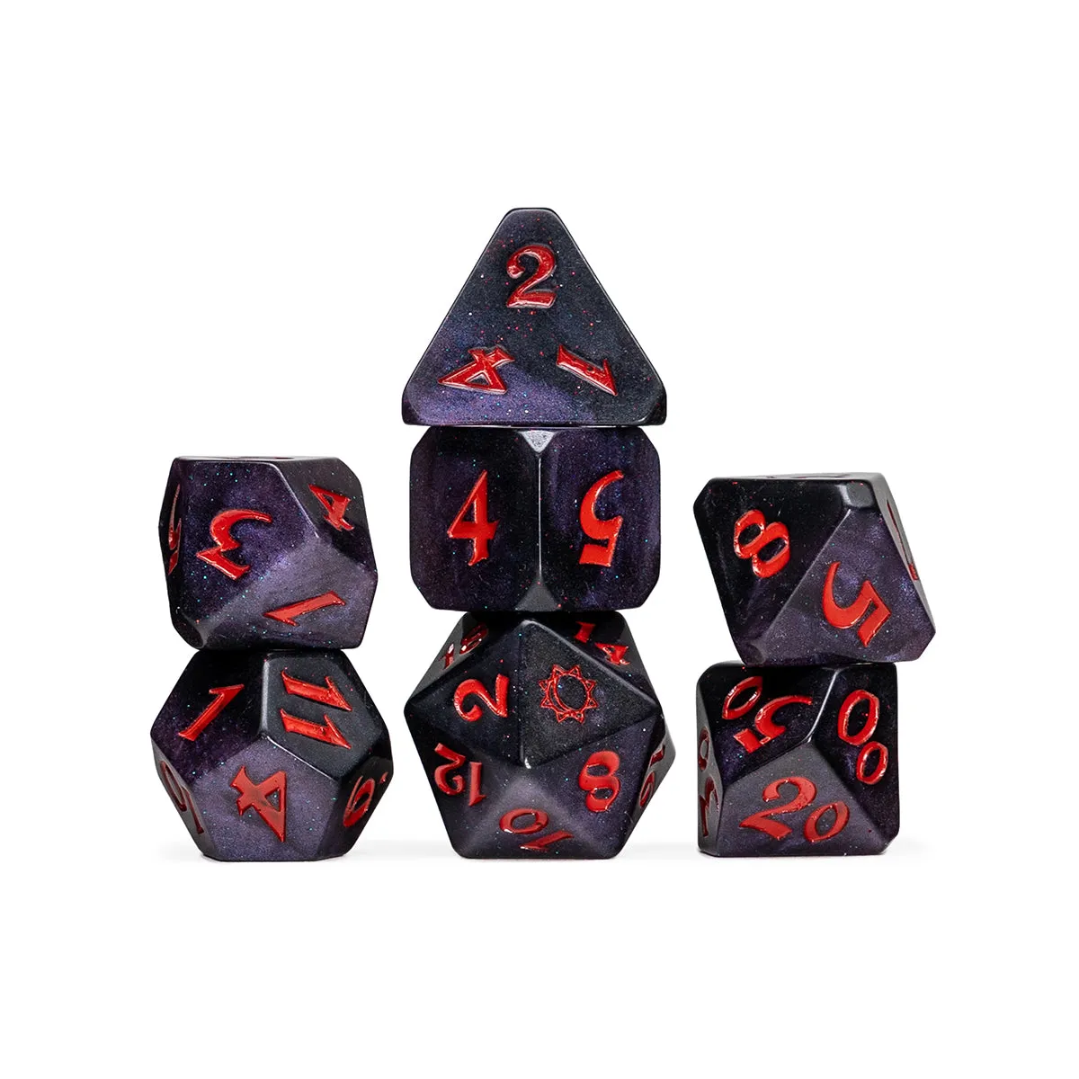 Mighty Nein Dice Set: Mollymauk Tealeaf