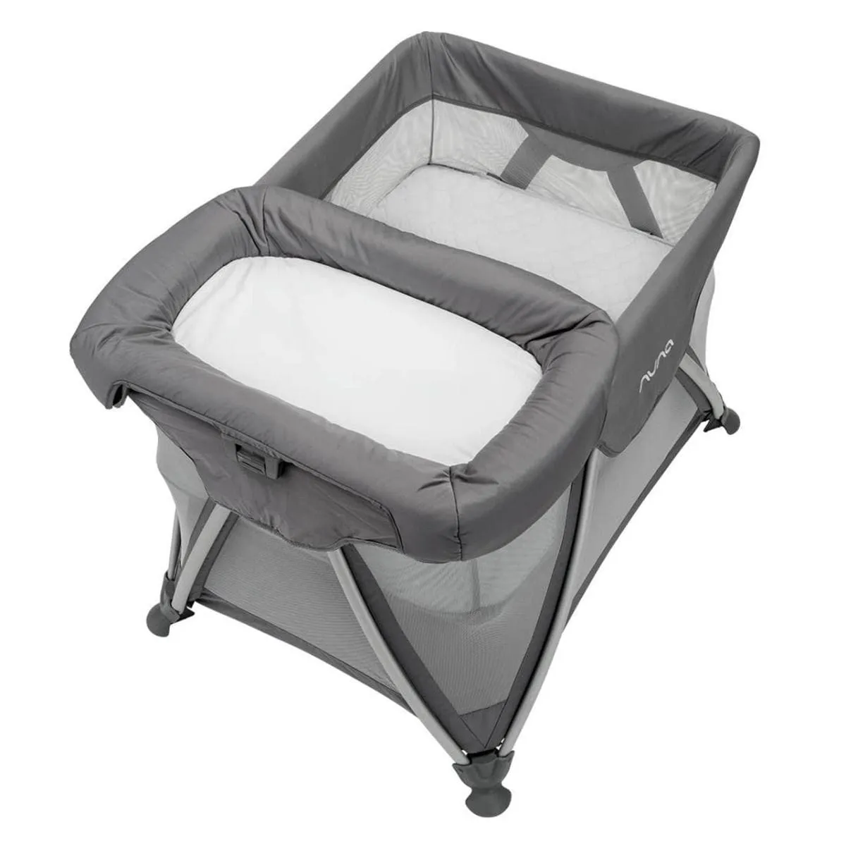 Nuna Sena Travel Cot Graphite with Changer - Graphite