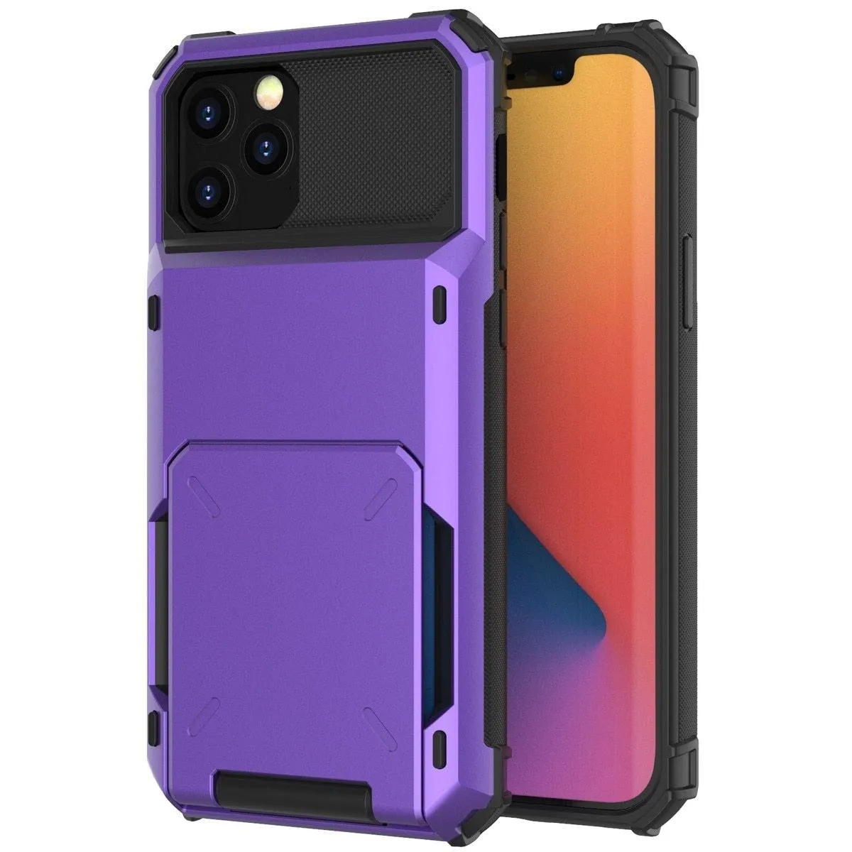 Orbit Shockproof iPhone Wallet Case For 6, 7 & 8 Series