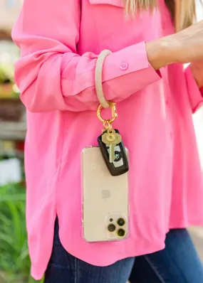 Oventure - Gold Rush Phone Wristlet