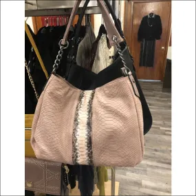 Pink Snake Purse