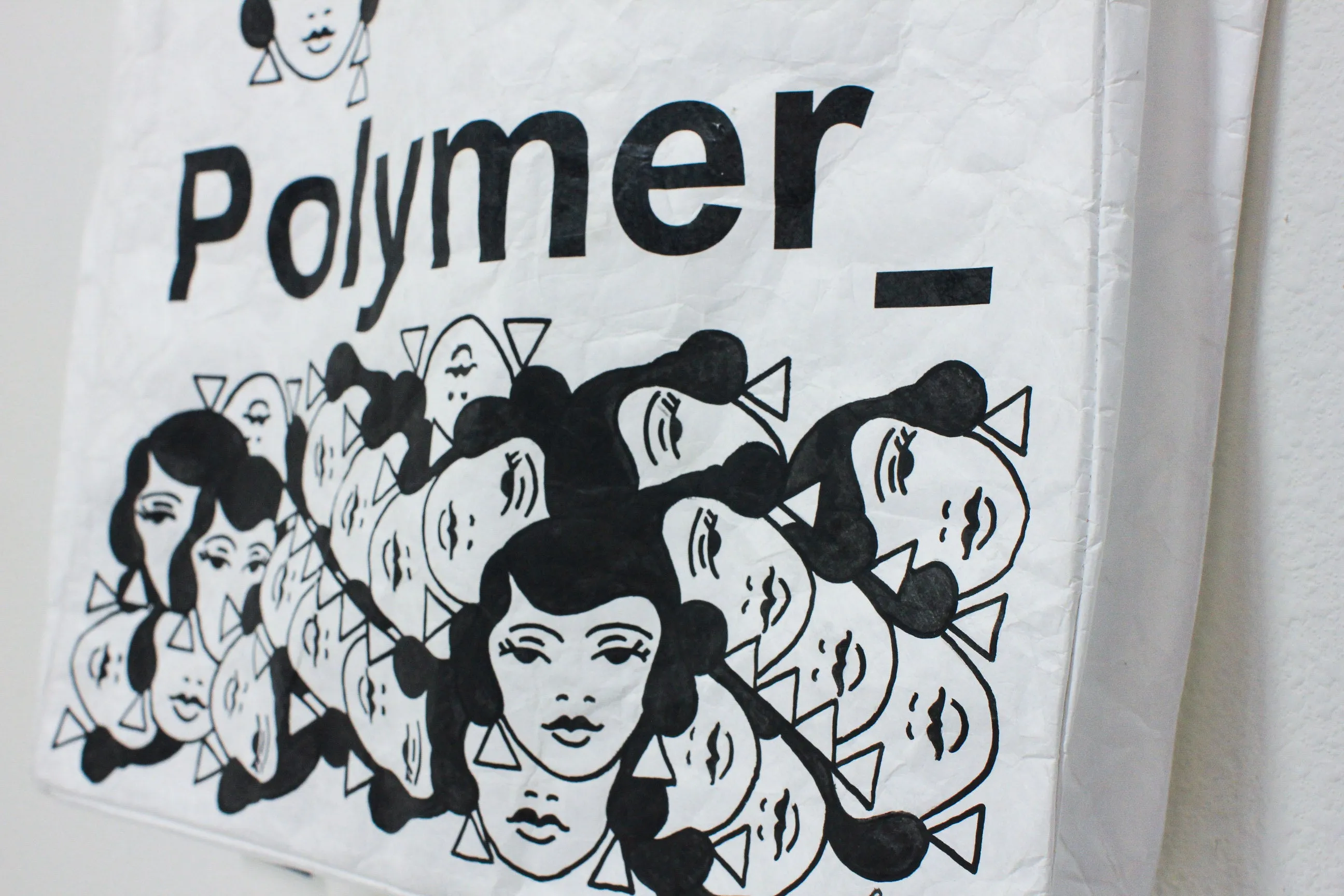 Polymer_ Enjoy Yourself Art Tote by Cole Strem