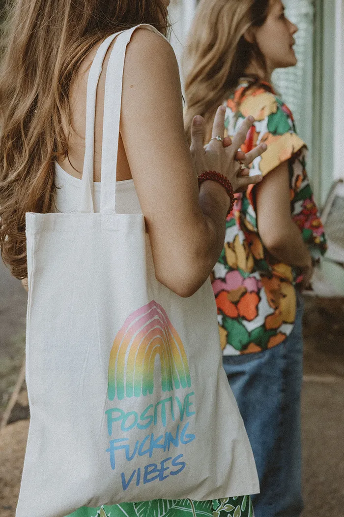 Posi Vibes Tote Bag