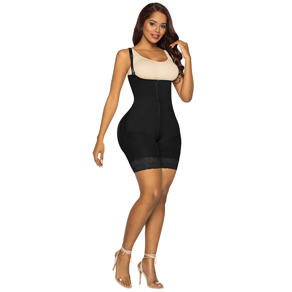 Post Op Curvy Mid-Thigh Recovery Garment - C9022