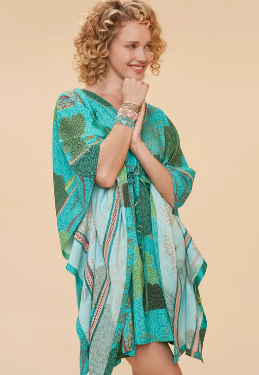 Powder - Beach Cover Up - Secret Paradise Aqua