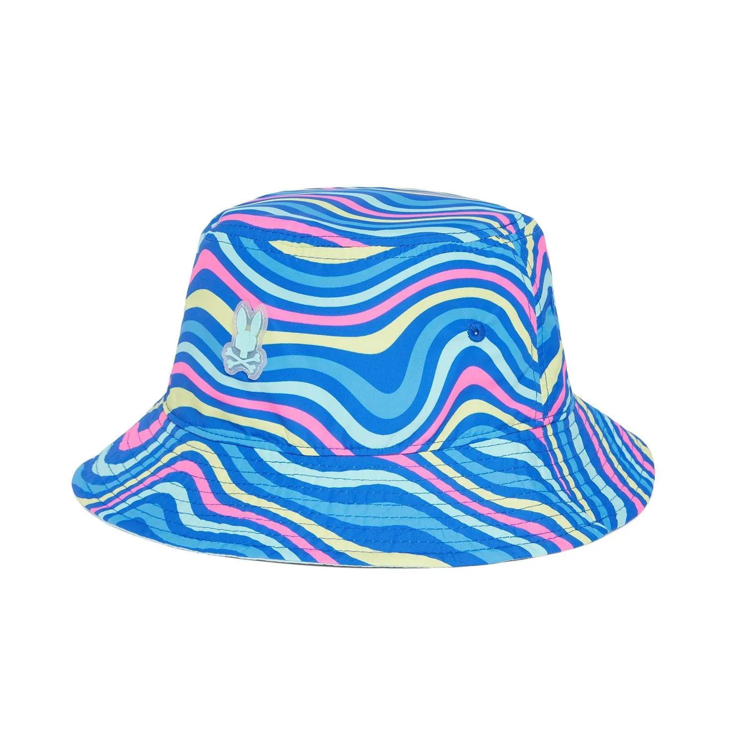 Psycho Bunny Clarkson Reversible Bucket Hat - Royal