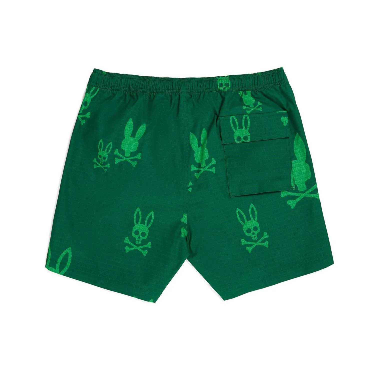 Psycho Bunny Harvey Swim Trunk - True Green