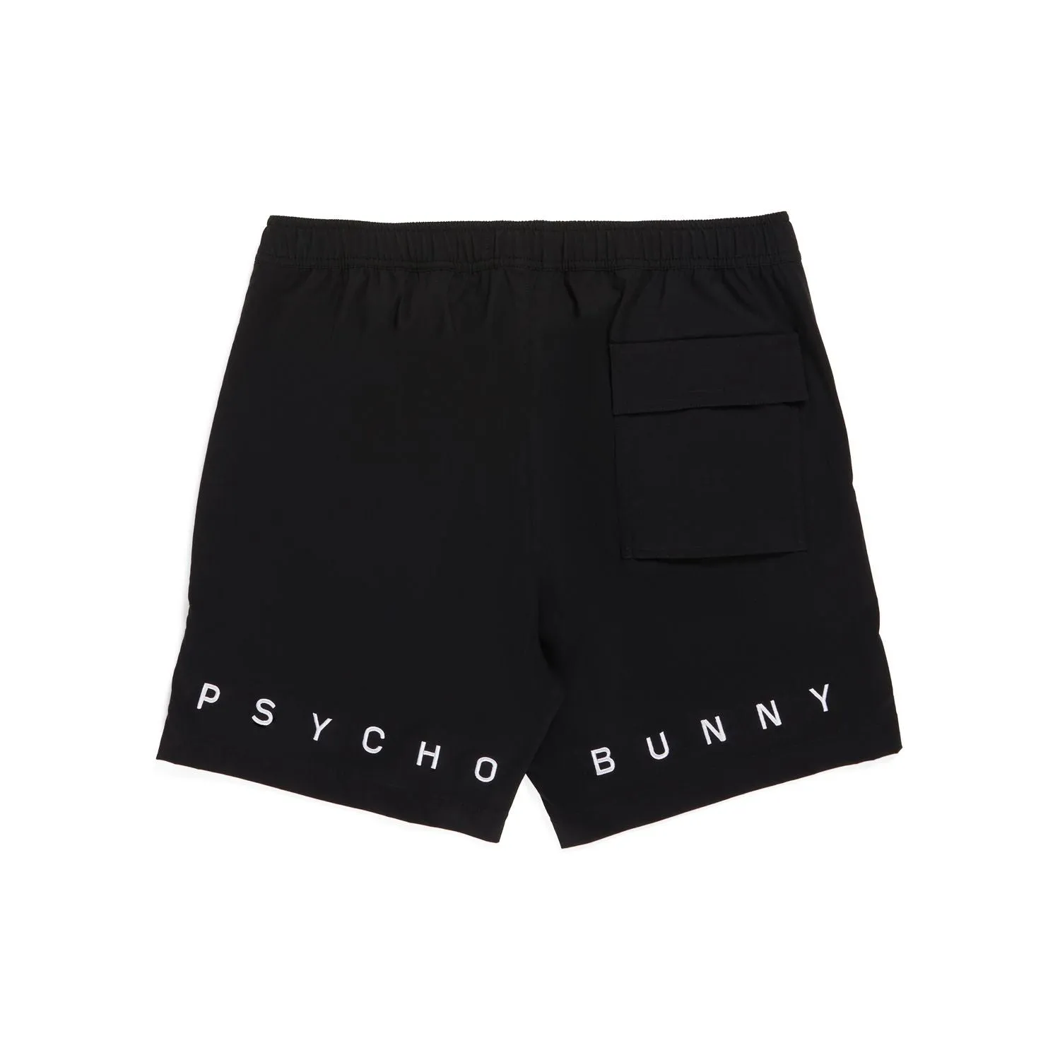 Psycho Bunny Mens Stoke Swim Shorts - Black