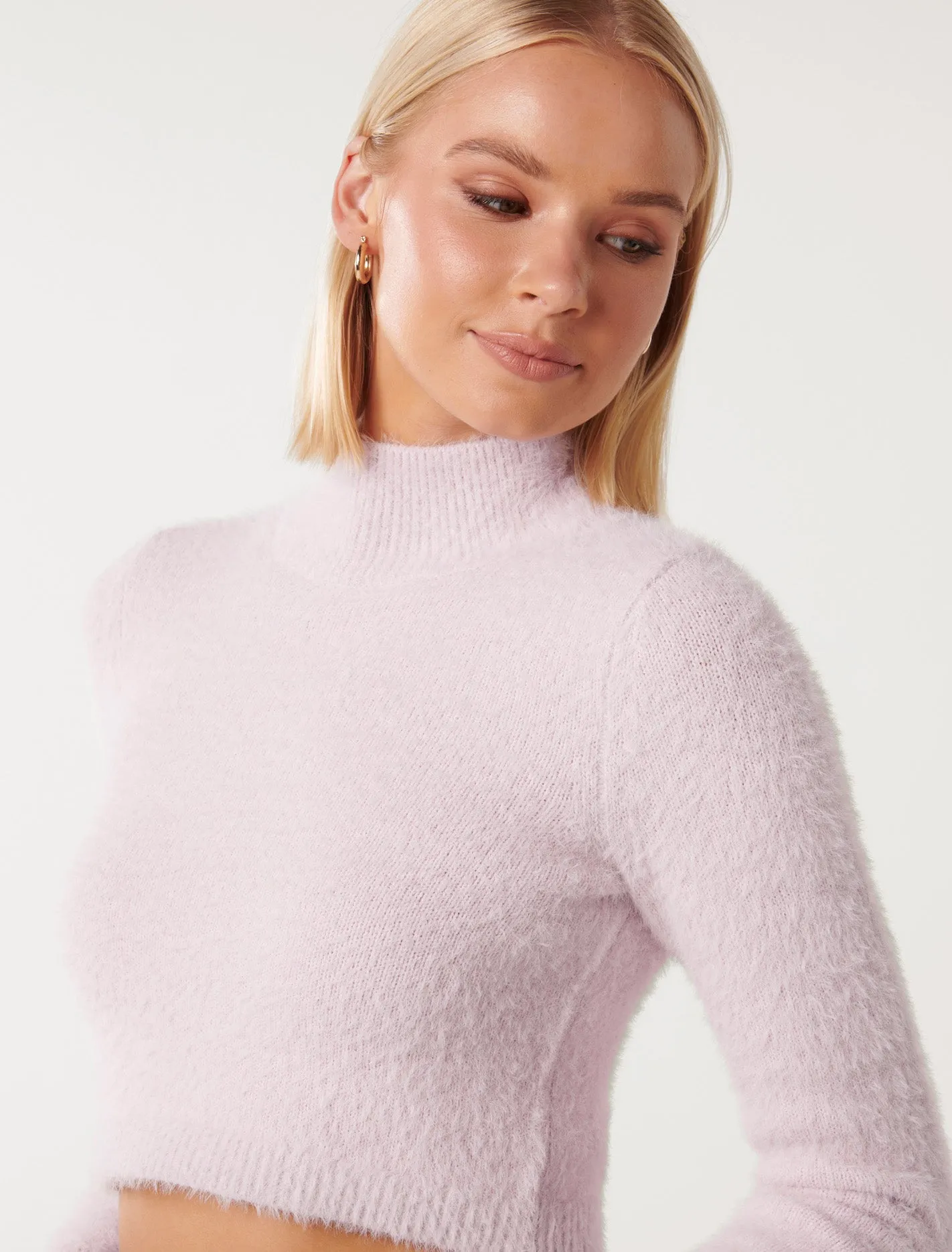 Rylie Cropped Knit Jumper