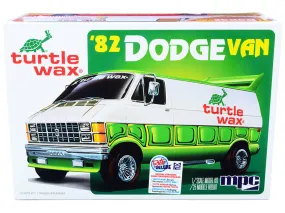 Skill 2 Model Kit 1982 Dodge Van Custom Turtle Wax 2-in-1 Kit 1/25 Scale Model by MPC