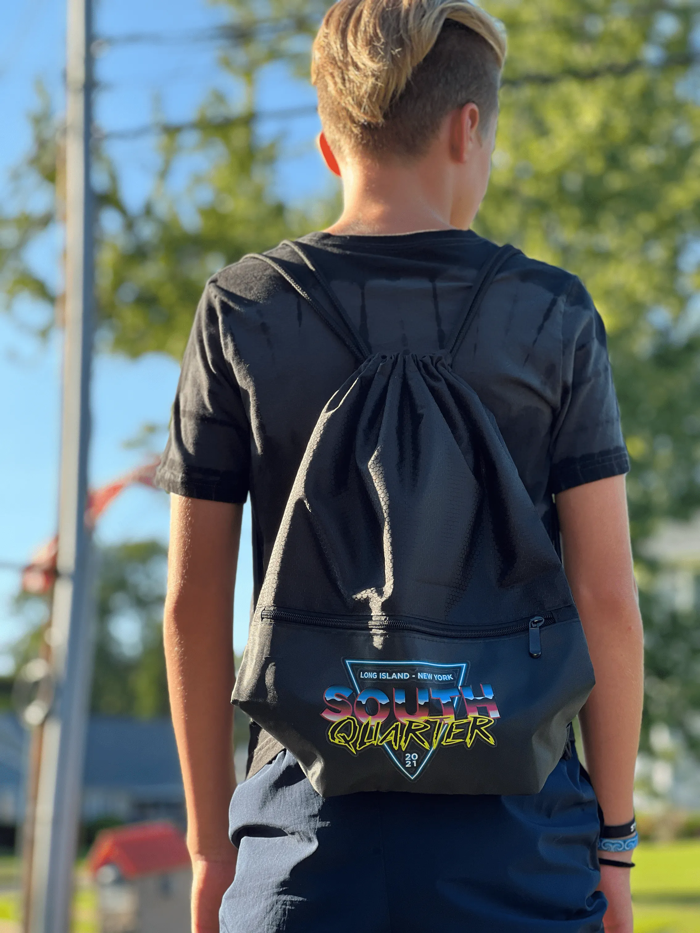 South Quarter Drawstring Backpack