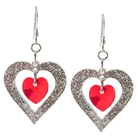 Sparkling Heart Earring Kit