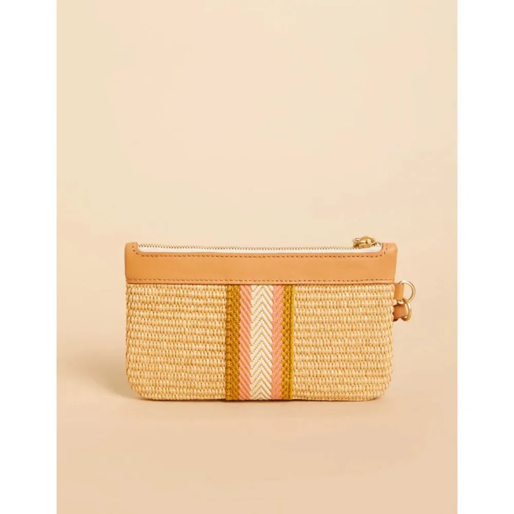 Spartina Charlie Straw Wristlet