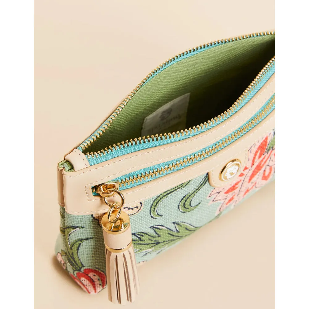 Spartina Tassel Wristlet- Hamilton Floral Block