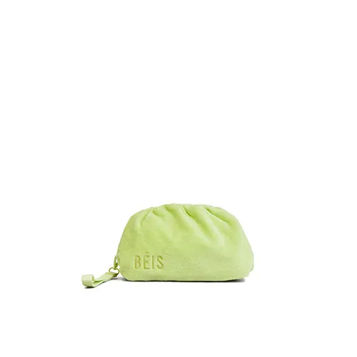 The Terry Cosmetic Clutch in Citron