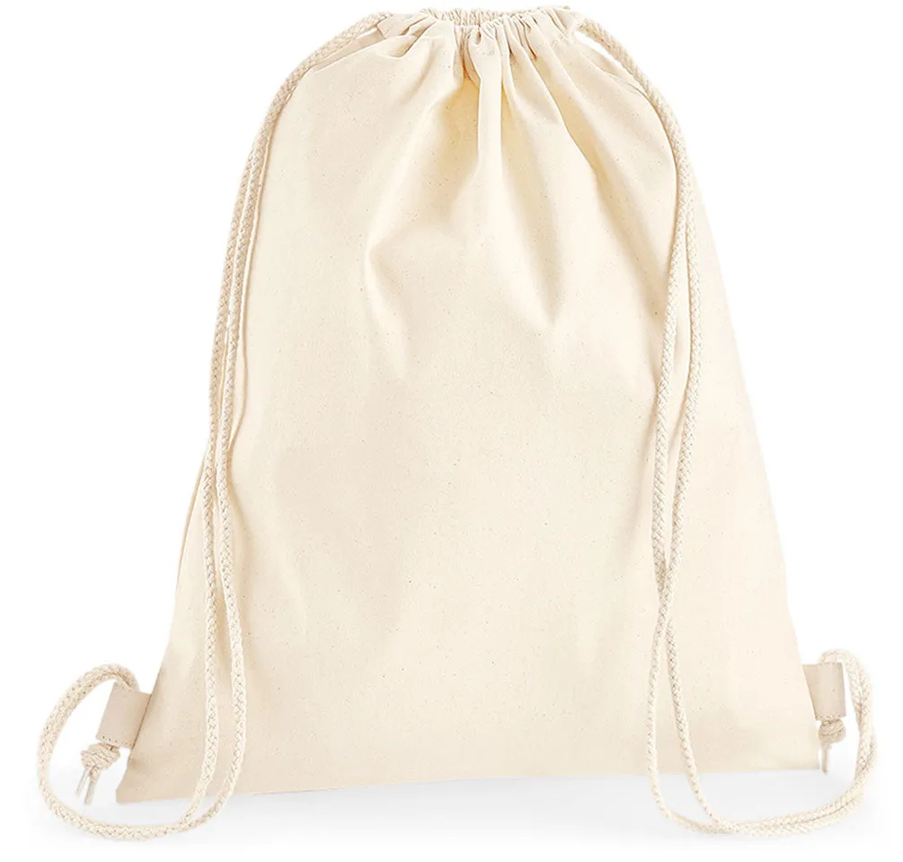 WFM W260 Bio-Baumwolle Drawstring Cotton Bag