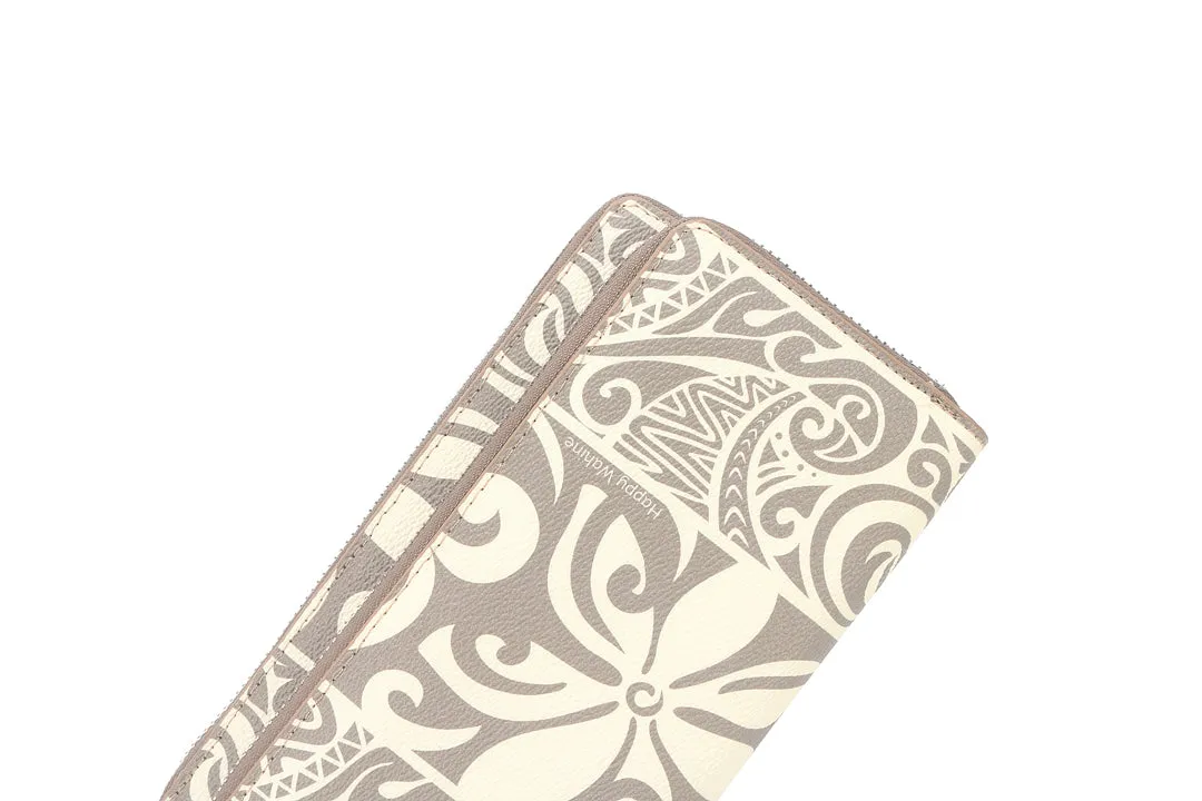 Wristlet Allison Tapa Tiare Beige