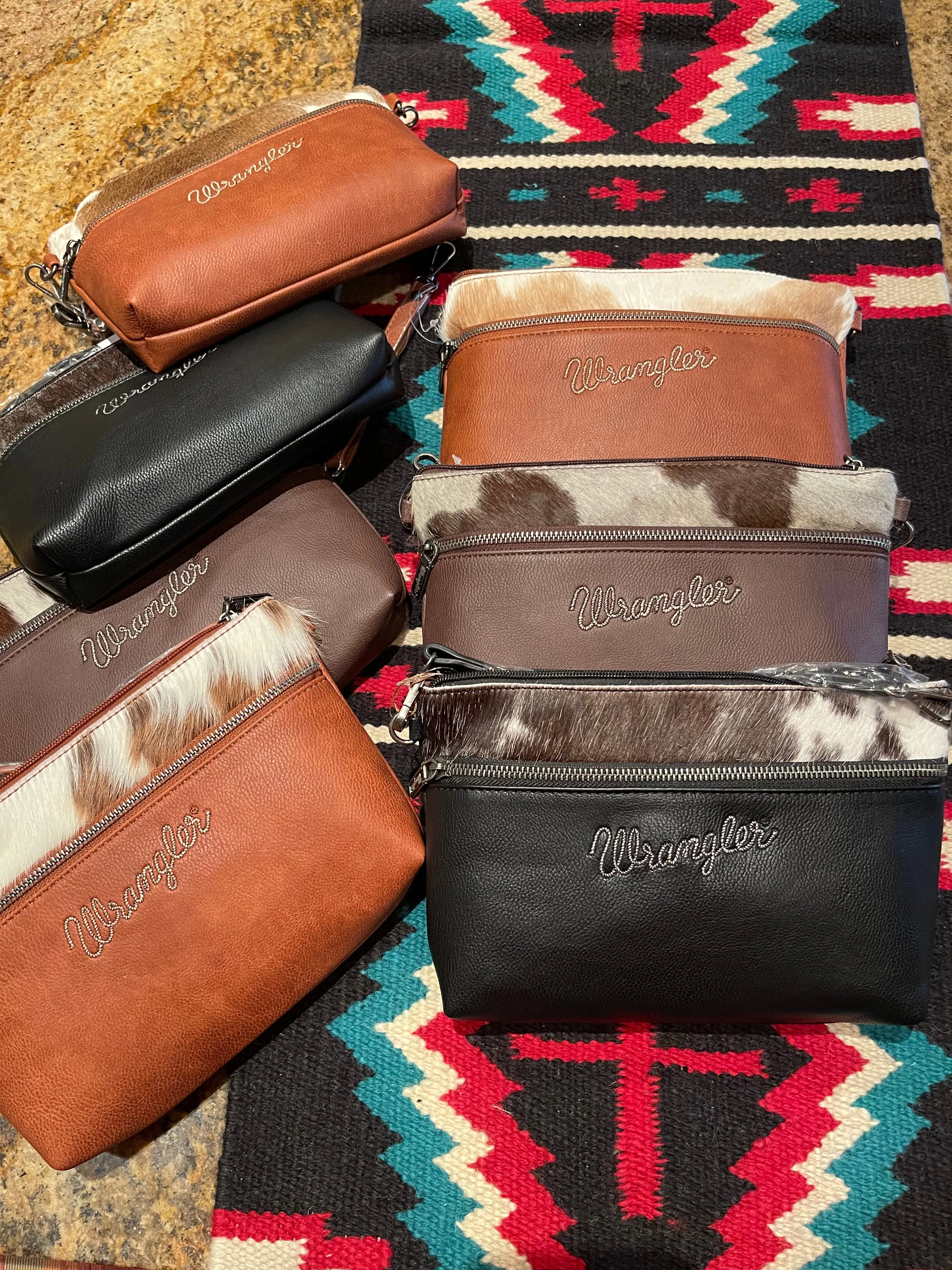 XL cowhide Wrangler WRISTLET